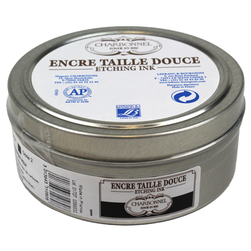 Tinta Para Gravura em Metal Charbonnel Óleo 55985 Black 200ml